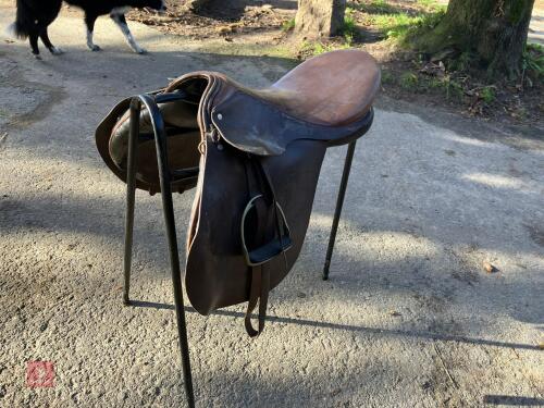 M.J.SADDLERY WALSALL ENGLAND SADDLE