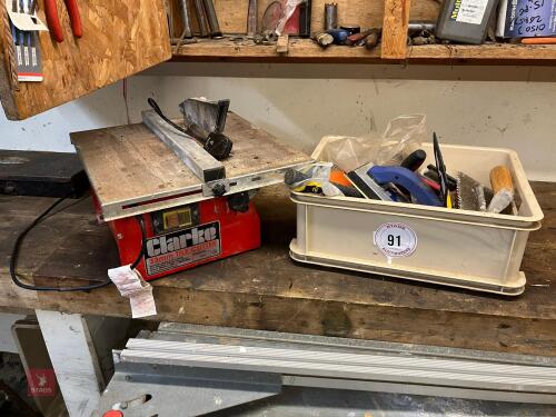 CLARKE TILE CUTTER (91)