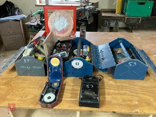 SELECTION OF WORKSHOP SUNDRIES (53)