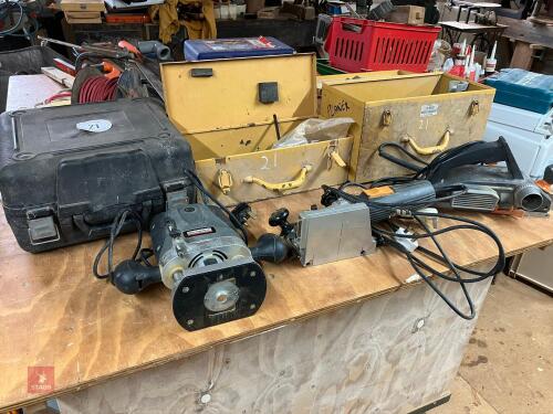 ROUTER, BISCUIT JOINTER AND PLANER (21)