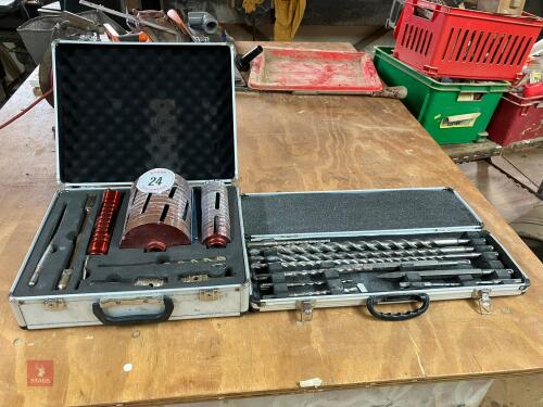 CORE AND SDS MASONRY DRILL BITS (24)
