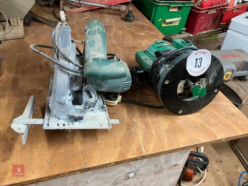 HITACHI ROUTER AND BOSCH SKILSAW (13)