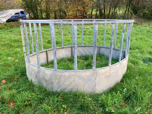 H/D GALVANISED CATTLE ROUND FEEDER