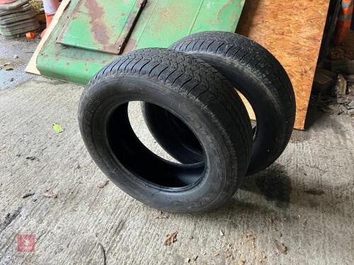 2 X 265/60 R18 TYRES