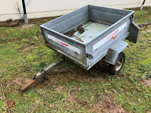 1.1M X 0.9M SMALL CAR TRAILER (107)