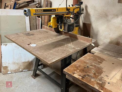 DEWALT DW721 RADIAl ARM SAW (3)