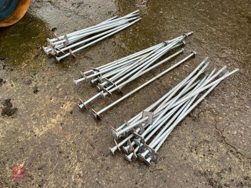 30 X LONG COACH BOLTS