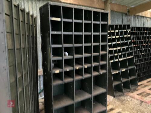 WORKSHOP EX MILITARY SHELVING