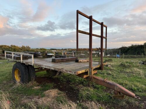 16' X 8' HEAVY DUTY BALE TRAILER