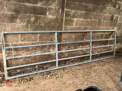 HEAVY DUTY GALVANISED 13' YARD GATE