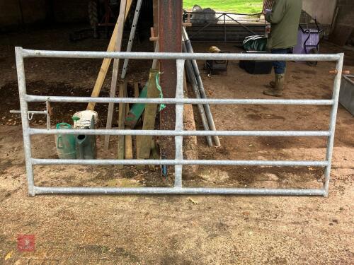 HEAVY DUTY GALVANISED 8' YARD GATE