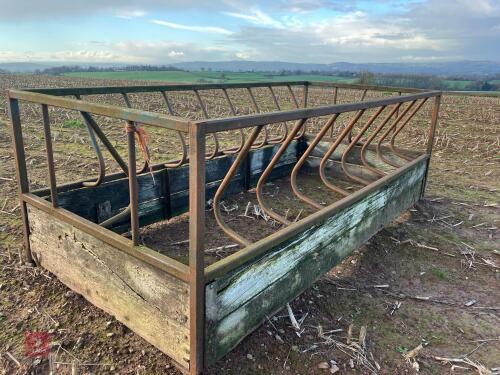 RECTANGULAR CATTLE SILAGE FEEDER