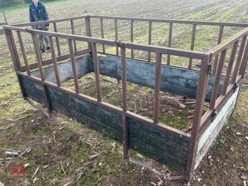 RECTANGULAR CATTLE SILAGE FEEDER