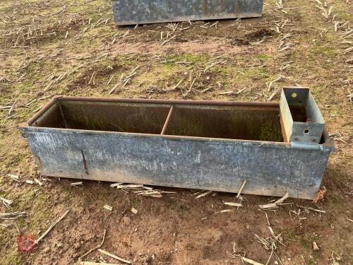 GALVANISED 6' WATER TROUGH