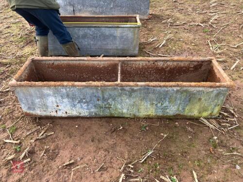 GALVANISED 6' WATER TROUGH