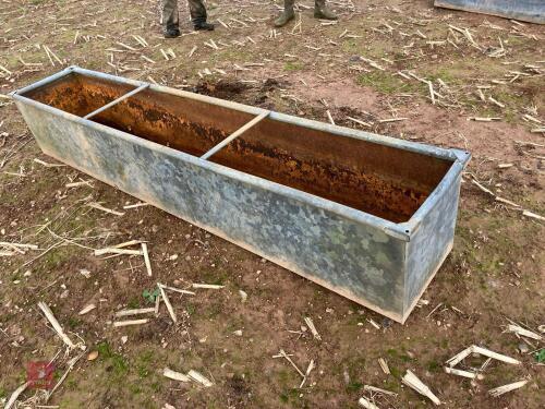 GALVANISED 8' 4'' WATER TROUGH