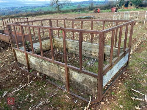 RECTANGULAR CATTLE SILAGE FEEDER