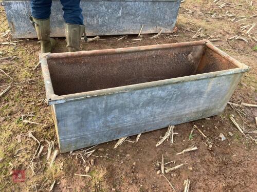 GALVANISED 4'3'' WATER TROUGH