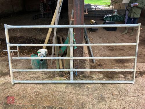 HEAVY DUTY GALVANISED 8' YARD GATE