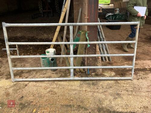 HEAVY DUTY GALVANISED 8' YARD GATE
