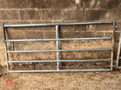 HEAVY DUTY GALVANISED 8' YARD GATE