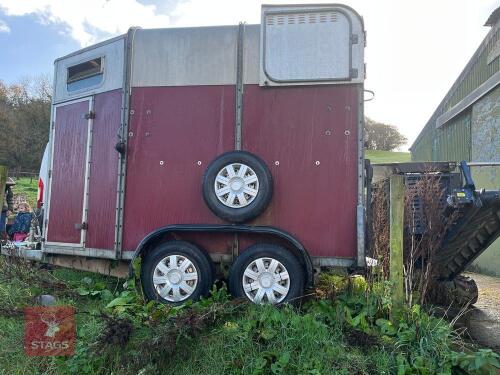IFOR WILLIAMS 505 HORSE TRAILER