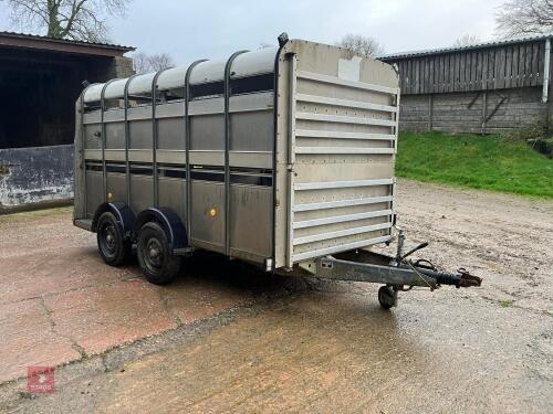 IFOR WILLIAMS 12' LIVESTOCK TRAILER