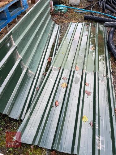 TWO SHEETS GREEN BOX PROFILE SHEETING