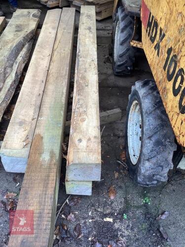 2 X 6 BY 6 SOFT WOOD POSTS