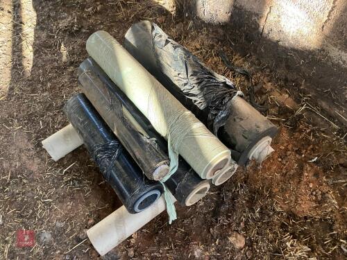 6 PART ROLLS OF BALE WRAP