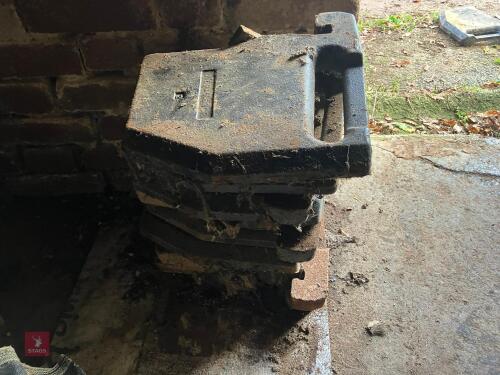 10 X 20KG FRONT TRACTOR WEIGHTS