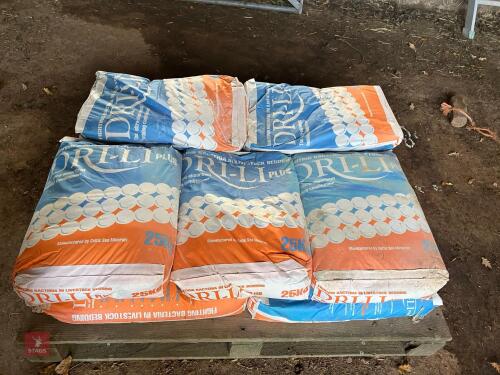 10 X 25KG BAGS OF DRI-LI PLUS