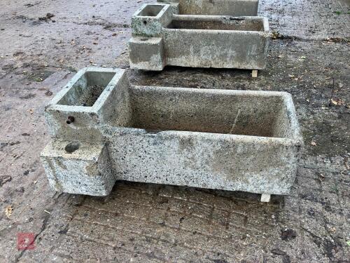 CONCRETE WATER TROUGH