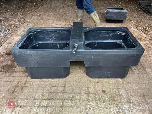 JFC DOUBLE WATER TROUGH
