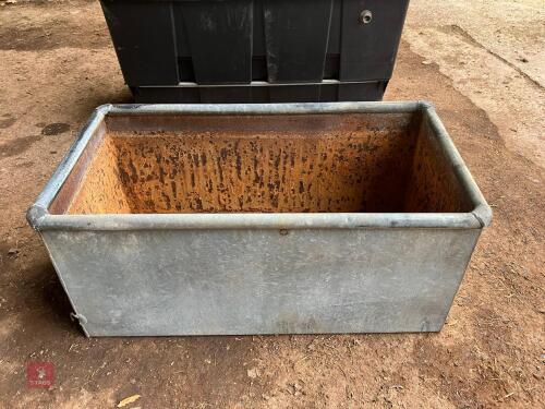 GALVANISED 3' WATER TROUGH