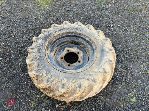 DUMPER WHEEL & TYRE