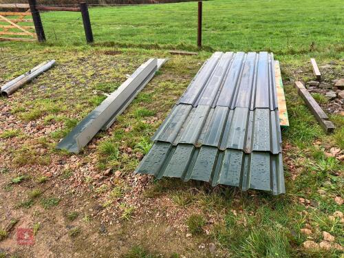 SELECTION OF BOX PROFILE ROOFING SHEETS