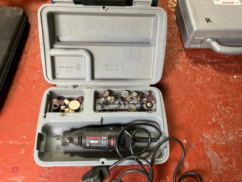 DREMEL MULTI ROTARY TOOL & BITS (X)