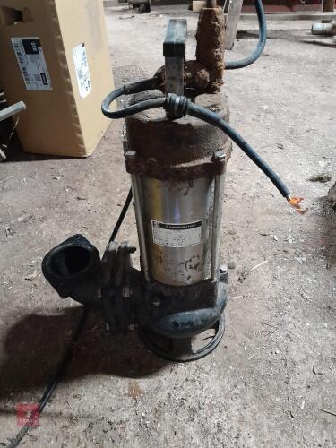 JS SUBMERSIBLE PUMP (S/R)
