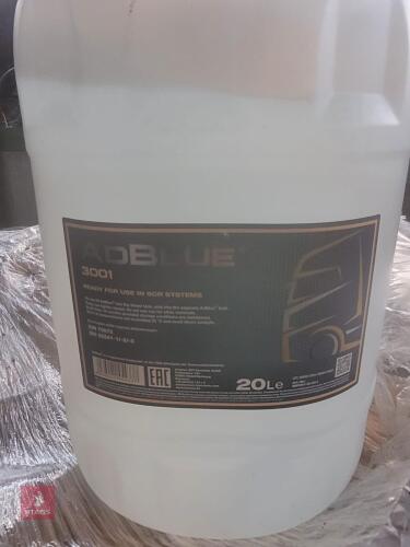 2 X 20L ADBLUE CANS