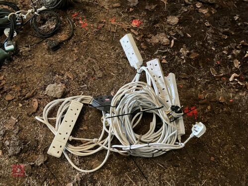 5 MULTI PLUG 240V EXTENSION LEADS