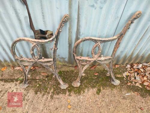 CAST IRON SEAT ENDS