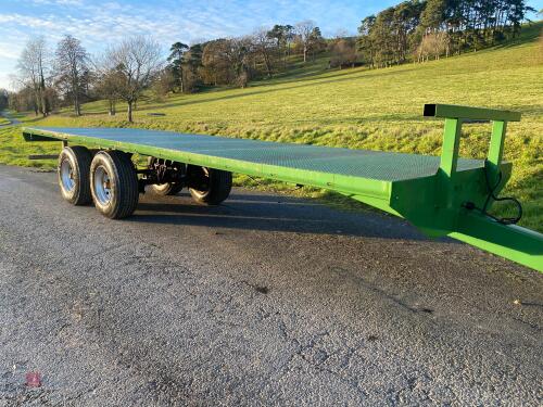 2017 28' BALE TRAILER