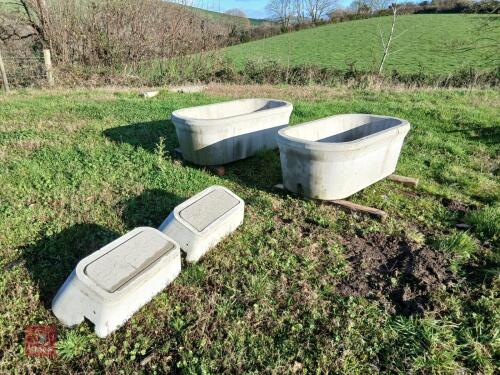 CONCRETE WATER TROUGH