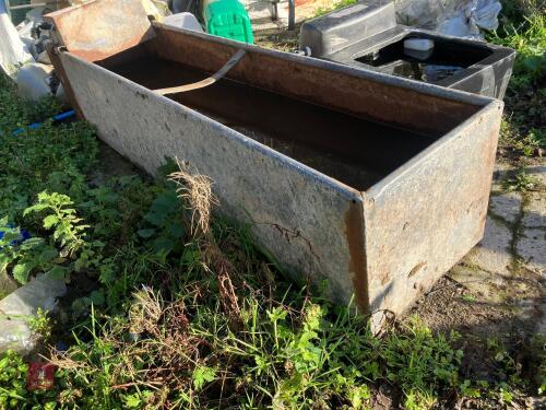 GALVANISED 6' WATER TROUGH