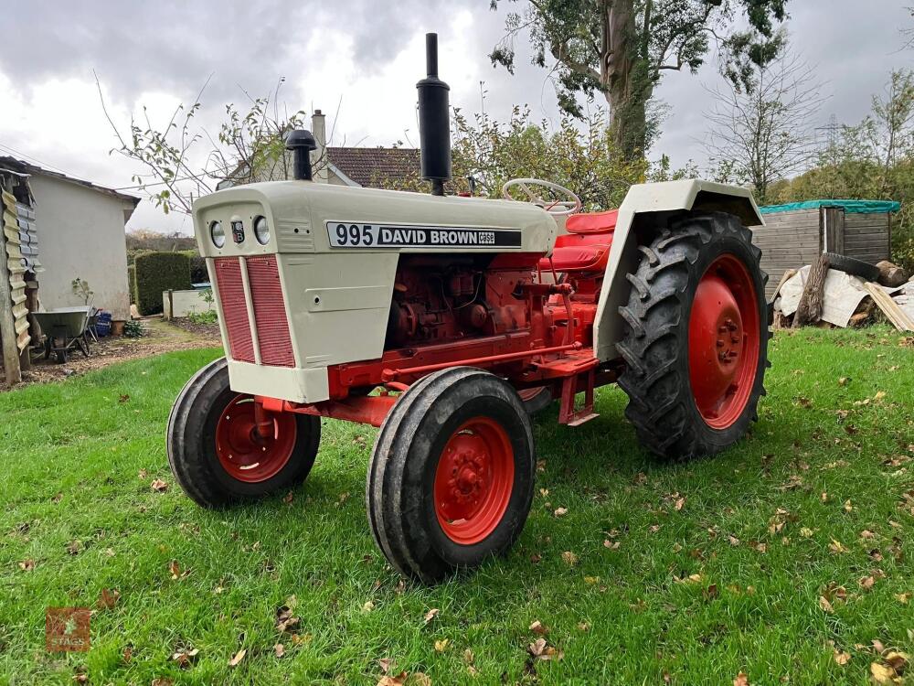 1978 DAVID BROWN 995 2WD TRACTOR