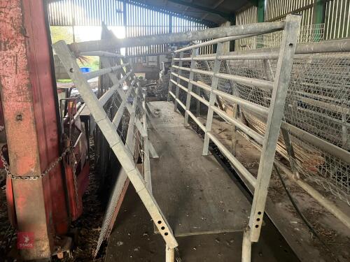 HOMEMADE 16' INDOOR HAY FEEDER (3)