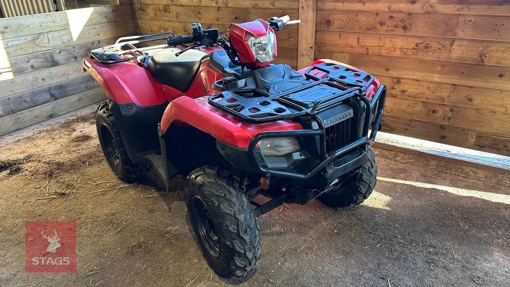 2020 HONDA TRX 520 FM6 QUAD BIKE