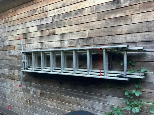 TRIPLE EXTENDING AL LADDER