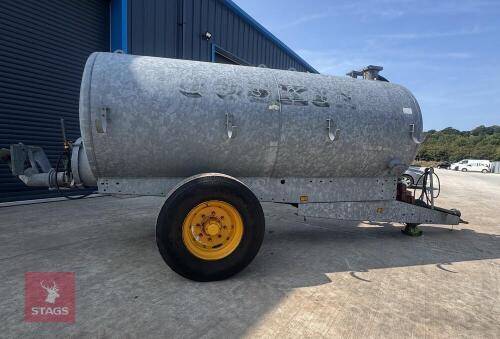 2001 JOSKIN 8400L SLURRY TANKER